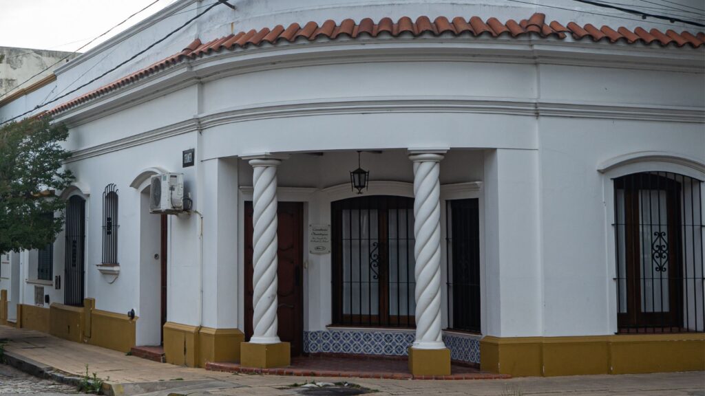 Esquina neocolonial en Chascomús